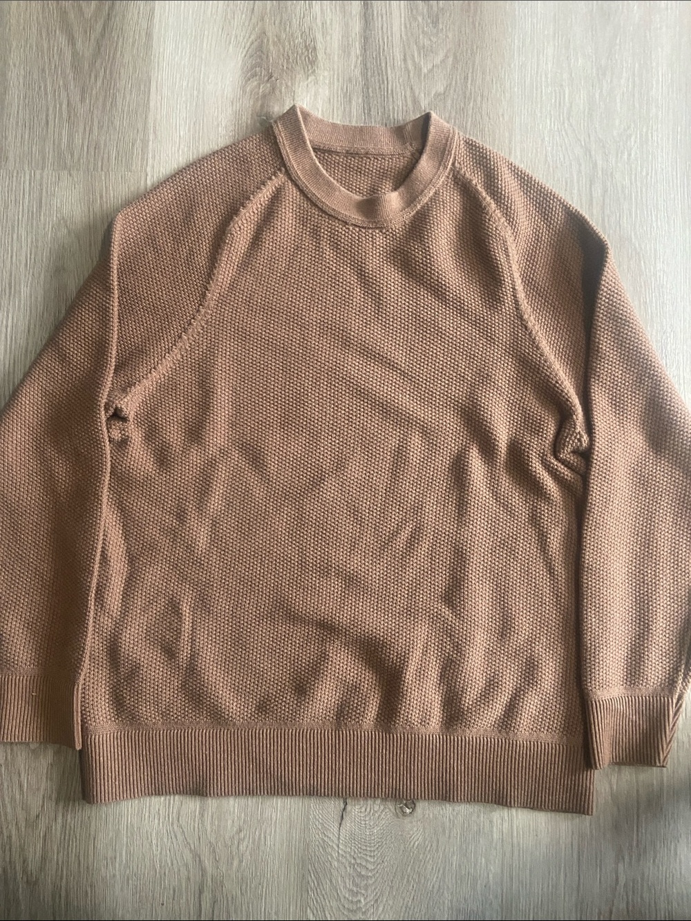 lululemon athletica Men's Crewneck Sweater - Tan Brown